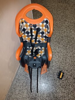 Dětská sedačka na kolo s úchytným držákem do 22kg - 7