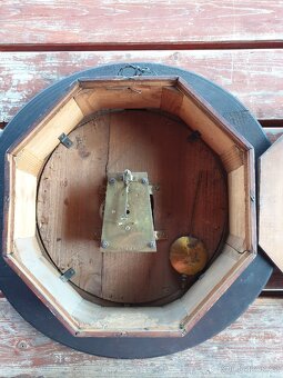 VELKÉ STAROŽITNÉ DŘEVĚNÉ HODINY - 7