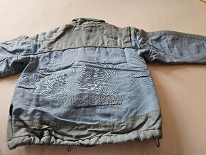 Zimní / lyžařská bunda vel. 122-128 šedo-modrá - 7