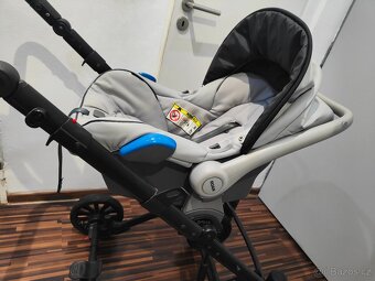 Prodáme kombinovaný kočárek Anex Cross 3v1 po jednom dítěti. - 7