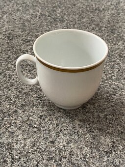 hrnek hrneček porcelán retro porcelán hrnek podšálek koflík - 7