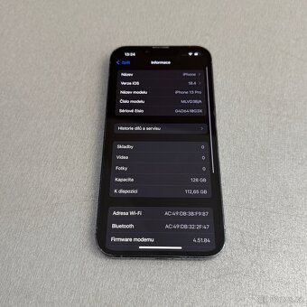 iPhone 13 Pro 128GB modrý, pěkný stav, 12 měsíců záruka - 7
