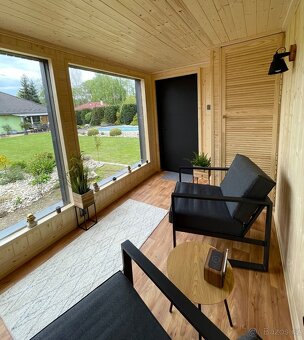 Venkovní sauna s odpočívárnou - 7