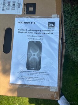 JBl Partybox 110 black + pouzdro - batoh nové - 7