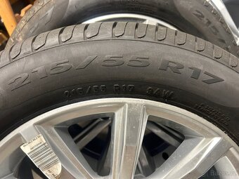 Letní sada alu kol 5x112 r17’ originál VW Passat B8 London - 7