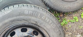 Prodám celá kola 5x100 pneu 175/80/14 99% - 7