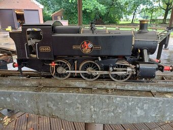 Testována lokomotiva Speedy 1505 Live Steam s rozchodem 5 pa - 7