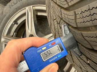 Alu zimní sada 5x108 215/55/16 zánovní pneu 2024 - 7