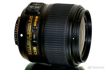 Nikon AF-S 35mm f/1,8 G ED FX NEPOUŽITÝ dědictví - 7