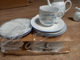 starožitný set MZ Czechoslovakia - čajový - 7