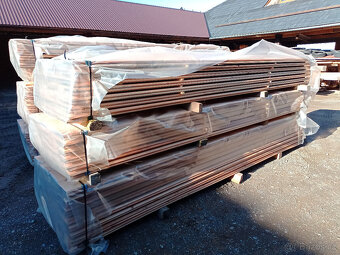 Prodám modřínové palubky (terasa či fasádá), TLOUŠTKA 2,1 cm - 7