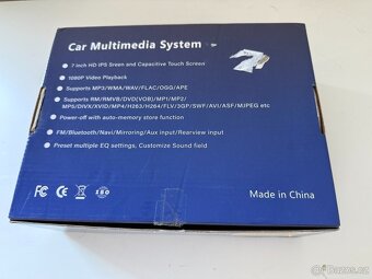 Nové Univerzálne 1 DIN autorádio 7" - 7