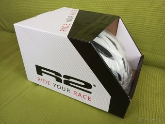 SLEVA 46% Přilba R2 Spirit White, 54 - 58 cm - 7