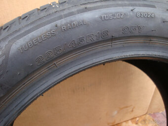 Letní pneu BRIDGESTONE TURANZA 225/45/18 7mm 2022/23r - 7