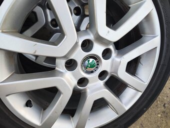 17"letní alu sada Spitzberg 5x112 origo Yeti Octavia Scout - 7