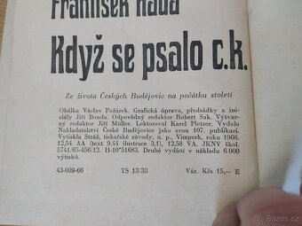 Když se psalo c.k. a Paměti komorníka císaře - 7