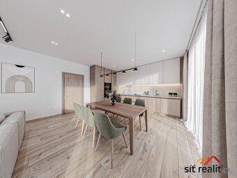 Prodej novostavby 4+kk, 107 m2, Praha 9 - Jahodnice, 2 parko - 7