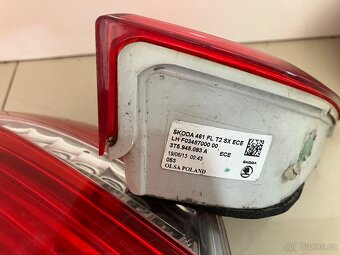 ŠKODA SUPERB II SEDAN FACELIFT 2013-2015-ZADNÍ LAMPY - 7