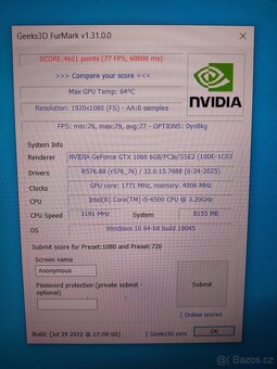 MSI GTX 1060 6GB ARMOR - 7