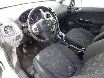 Opel Corsa 1.2i,63kW,1majČR,s.kniha,klimatizace,vyhř.sedadla - 7
