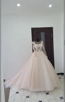 C.01 Svatební saty z vlečkou vyprodej - 7