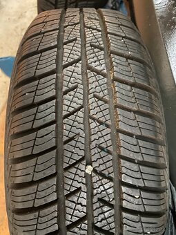 Plechové disky 14” 5x100 a zimní pneu 185/60/R14 - 7