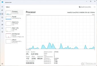 Herní počítač s RX 5700 XT AORUS, i5 9600K , Z390, Win 11 - 7
