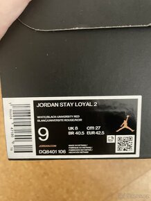 Jirdan Stay Loyal 2 Nike vel 42,5, cm 27 - 7