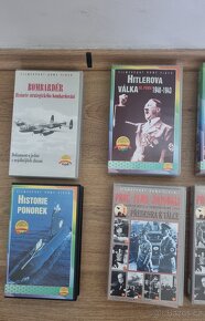 Válečné a další Vhs videokazety. Celkem 33 kusu. Posílám - 7