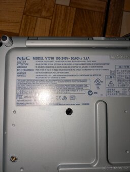 Projektor Nec Vt 770 starší funkční bez d.o. - 7