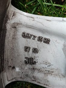 Originál škoda ALU kola 6,5Jx15 5x112 ET50 - 7