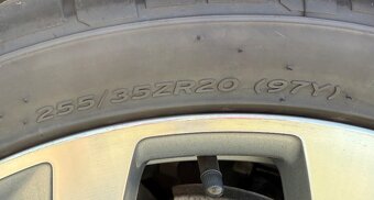 Originální letní alu kola R20 na AUDI A6 4G C7, zánovní pneu - 7