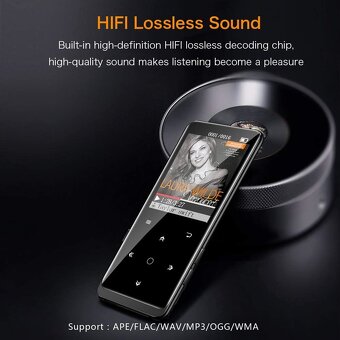 MP3 přehrávače MIBAO 16 GB za 370 a další MP3 bronzové barvy - 7