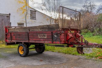 Rozmetadlo hnoje Fahr 3850 kg nosnost - 7