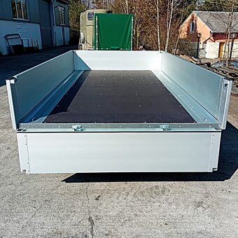 Řidičák B přívěsný vozík/plato 3,02m x 1,62m, ALU bočnice - 7