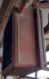 Teplovodní ohřívač vzduchu se žaluziemi a ventilátorem - 7