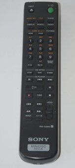 MD minidisc dálkové ovládání original SONY - 7