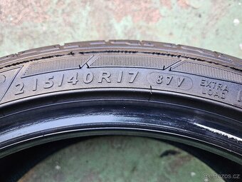 Pár letních pneu Dunlop SP Sport MAXX 215/40 R17 XL - 7