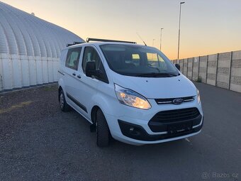 Ford tranzit custom 2.2TDCI 114Kw orig. 6míst r.v.2015 Klima - 7