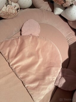 Postýlka, komoda a krásný nepoužitý set ByLuci Handmade - 7