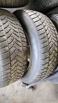 orig. alu kola Mercedes 17" + pneu Dunlop winter sport - 7