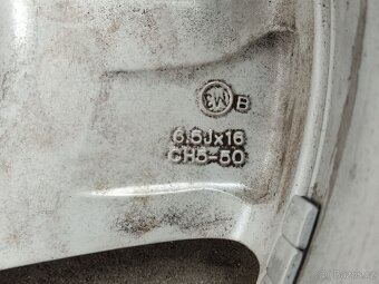 Alu litá kola Dacia Duster 16" + šrouby. - 7