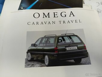 Prodám originální prospekty Opel Omega A - 7