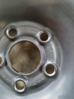 Plech. disky 15" 5X100 ET40 Škoda Fabia 4 VW polo Ibiza - 7