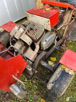 Prodám traktůrek domácí výroby Jawa 350/632 - 7