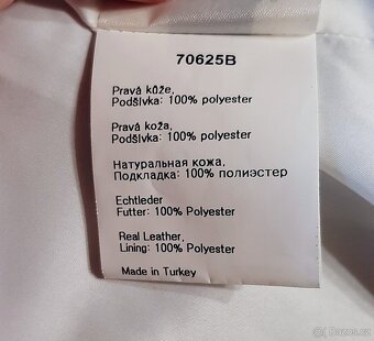 DÁMSKÁ KOŽENÁ BUNDA KARA - 7