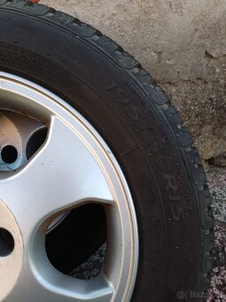 Opel Astra litá kola s pneumatikami 195/60 R15 - 7