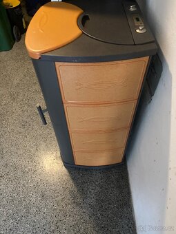 Prodám krbové kamna na pelety - 7