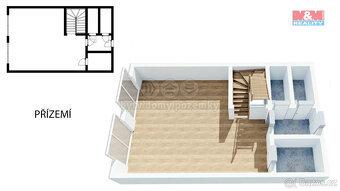 Prodej ½ rodinného dvojdomu, 119 m², Zachrašťany - 7