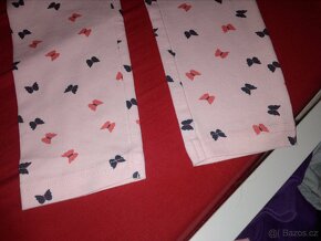 Prodam leginky 122 s Motylky Primark nove,pekne - 7